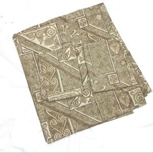 𝅺euc- 80s Vintage Crown Crafts Full Flat Sheet & 2 Pillowcases